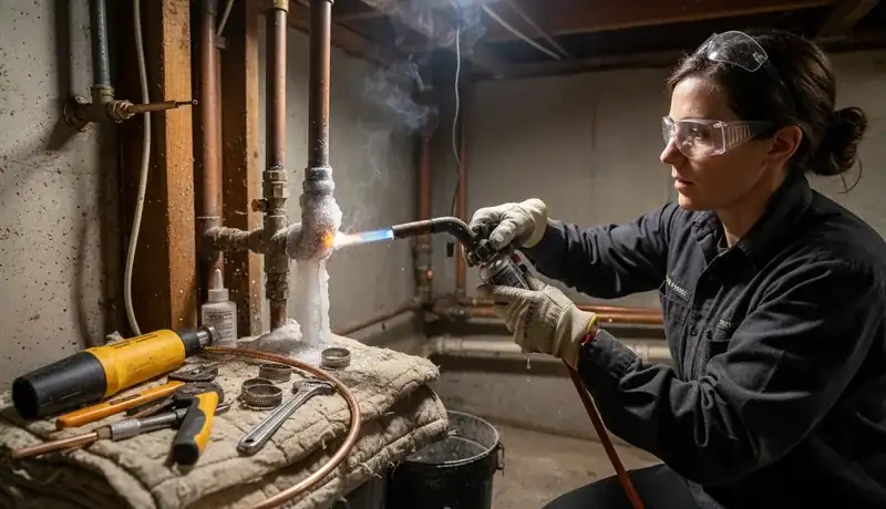 Expert Plumbing Pro - frozen-pipe-repair